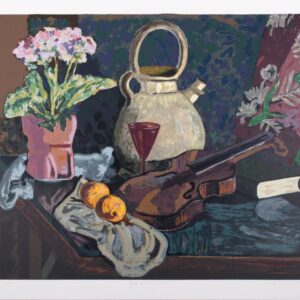 Still life with Violin James L. Wells, 1987