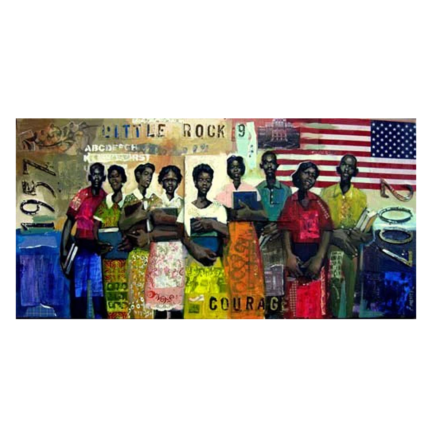 Little Rock Nine by Charly Palmer