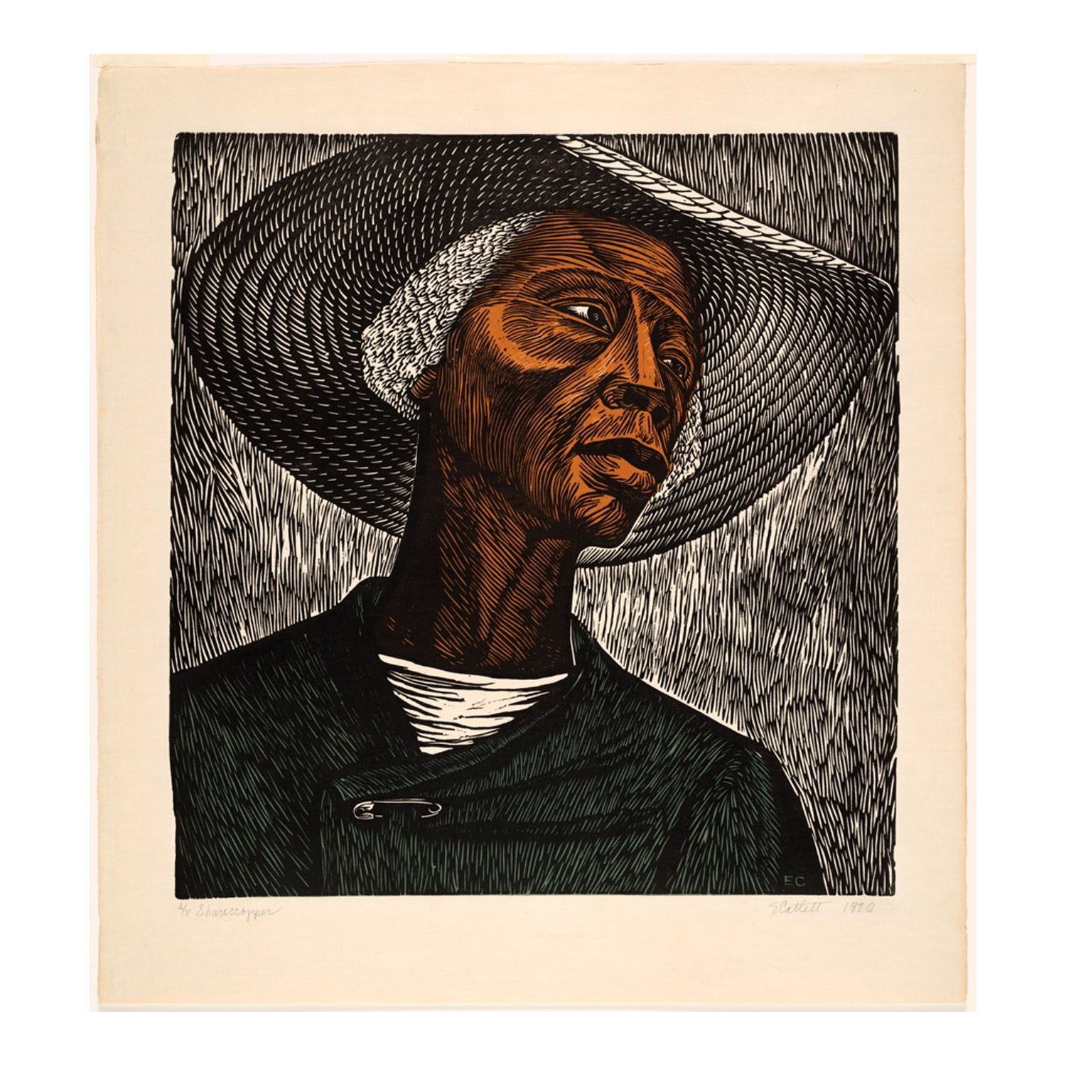 Sharecropper by Elizabeth Catlett